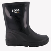 Boss Boys Boots Siyah