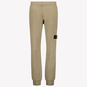 Stone Island Kids Boys  Trousers Beige
