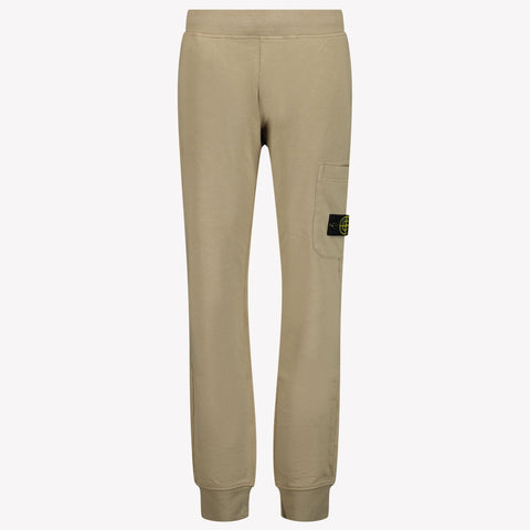 Stone Island Kids Boys  Trousers Beige