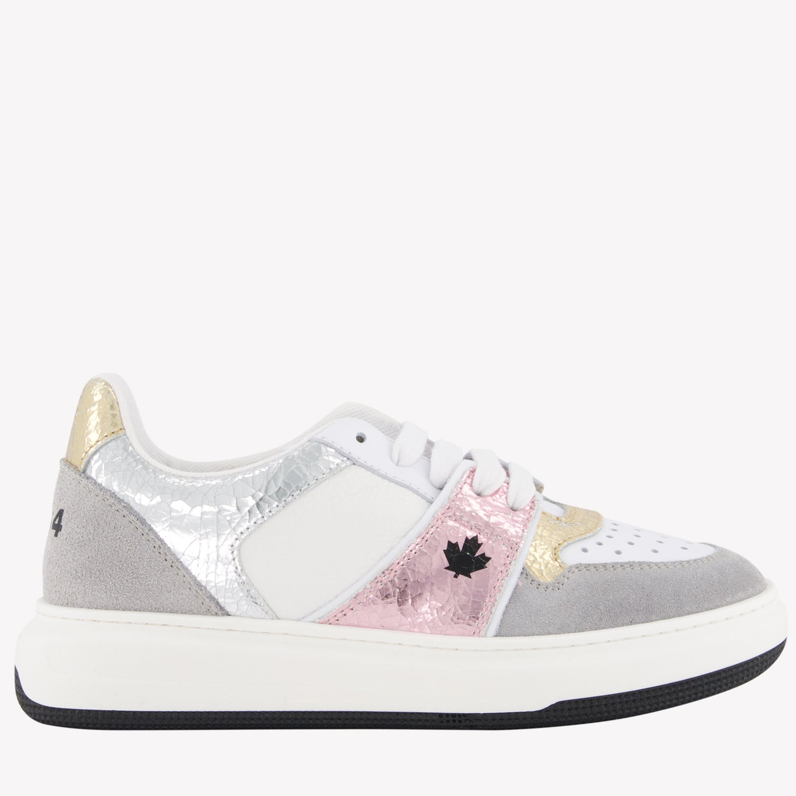 Dsquared2 Girls Sneakers Silver