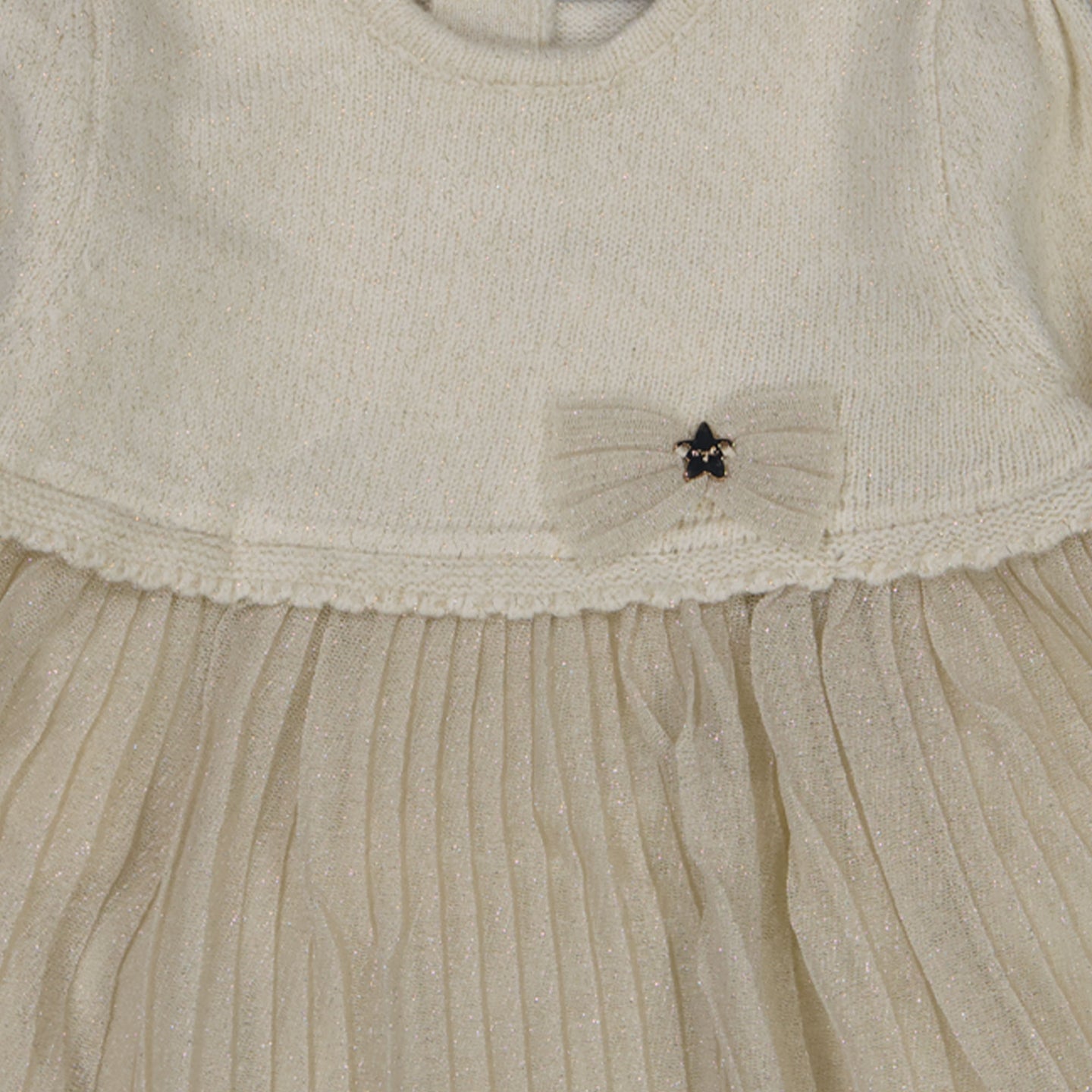 Mayoral Baby Girls Dress Beige