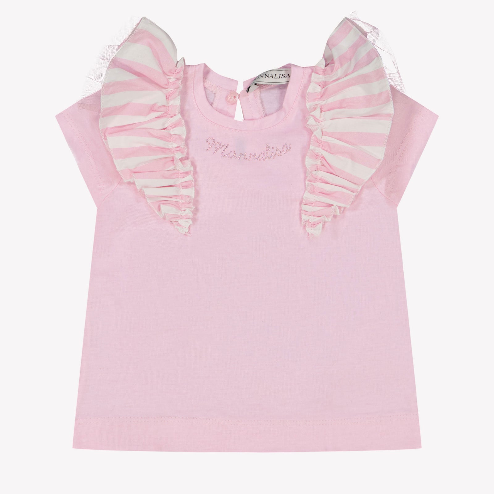 MonnaLisa Baby Girls T-Shirt in Light Pink