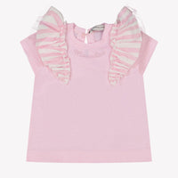 Monnalisa Baby Girls T-Shirt  Light Pink
