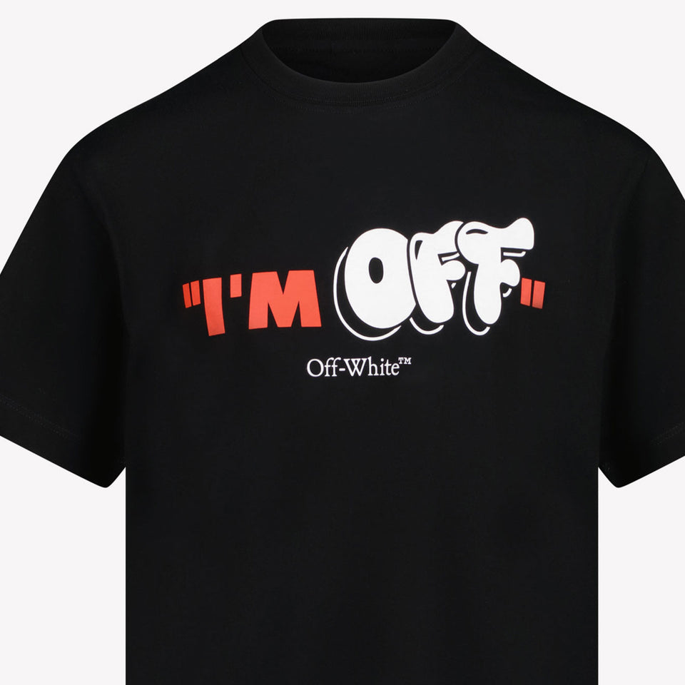 Off-White Kids Boys T-Shirt Black