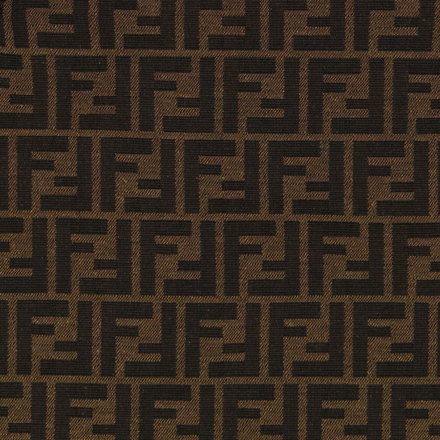 Fendi Baby Girls Dress Brown