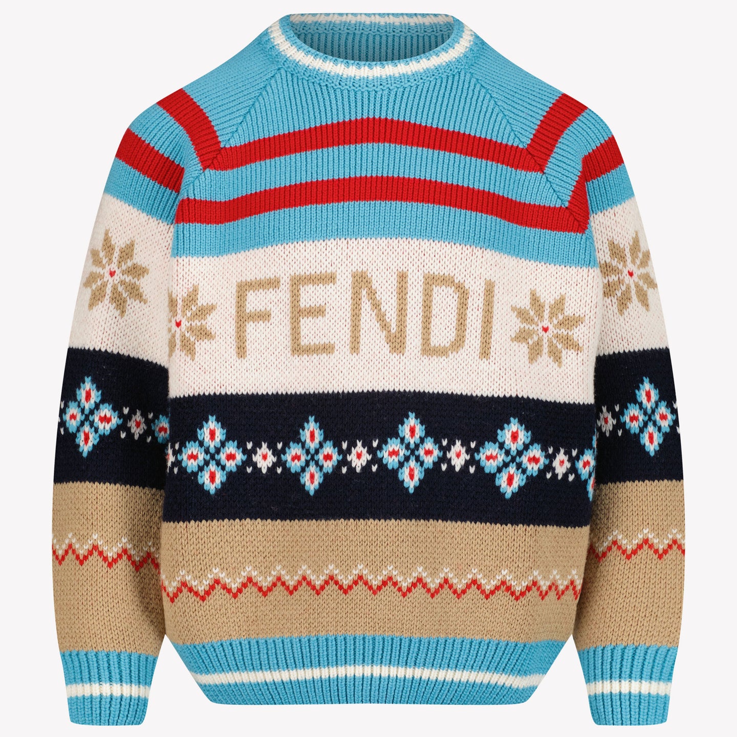 Fendi Kinder Unisex Trui Navy