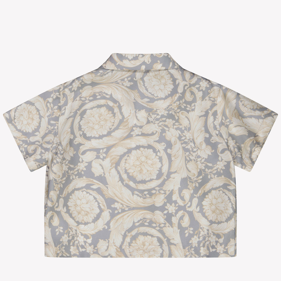 Versace Baby boys blouse in Gray