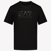 EA7 Boys T-shirt Black