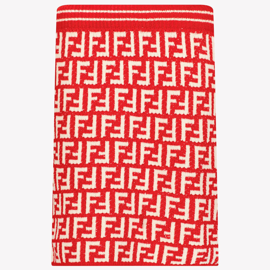 Fendi Kids Girls Skirt Red