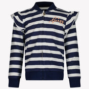 Guess Kids Girls Cardigan in Navy