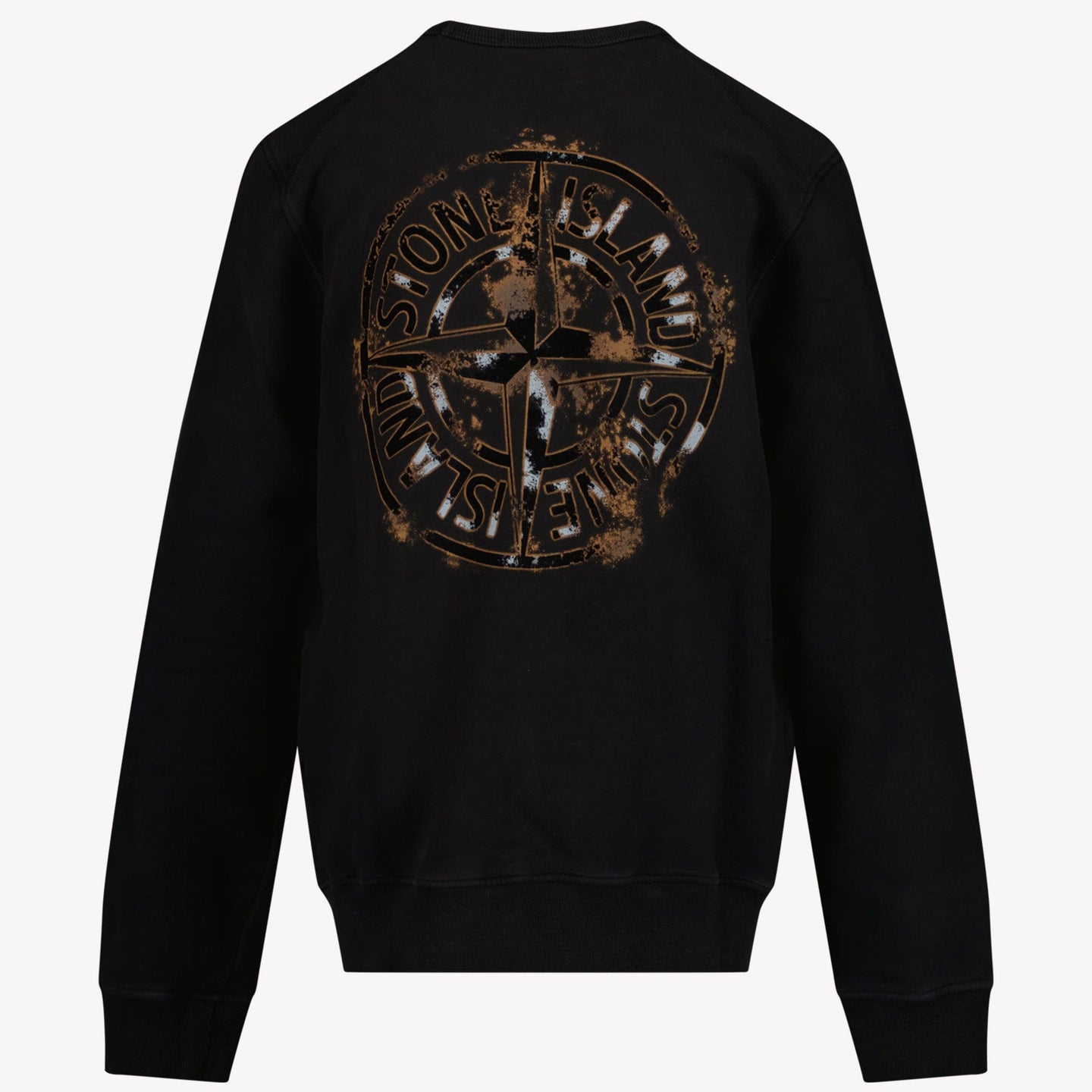 Stone Island Jongens Trui Zwart 2Y