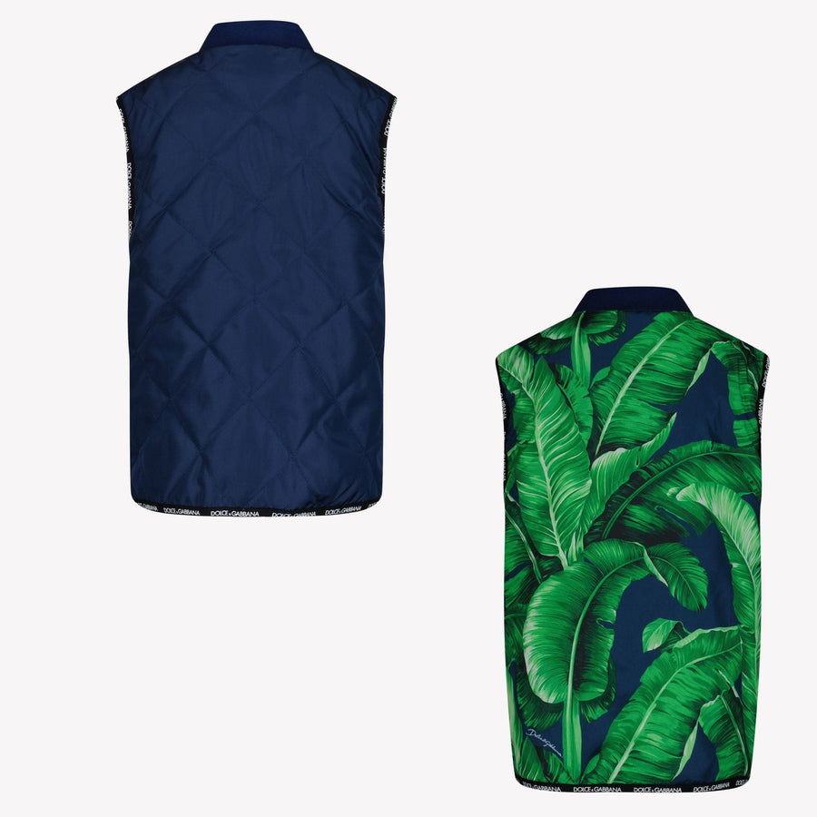 Dolce & Gabbana Kinder Bodywarmer Blauw