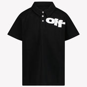 Off-White Children's boys polo in Black