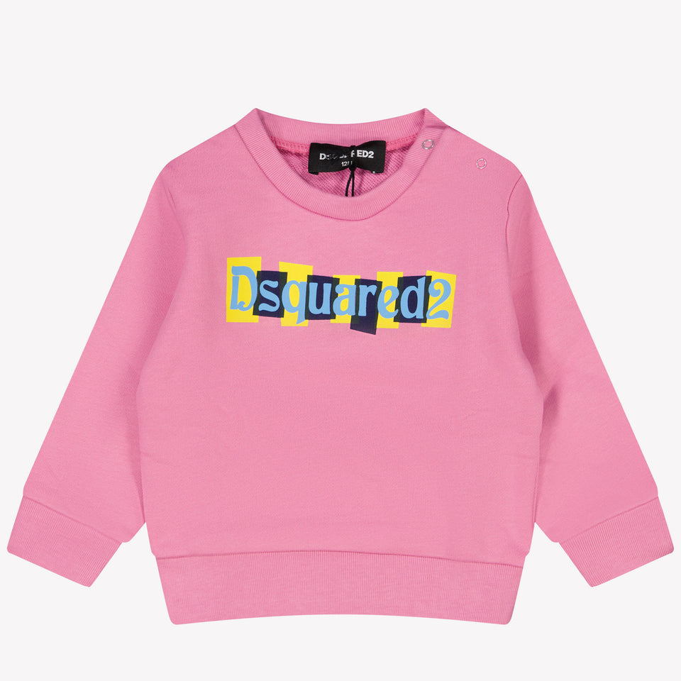 Dsquared2 Baby Meisjes Trui Roze