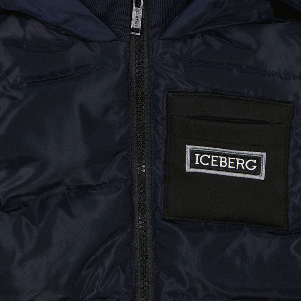 Iceberg Baby Jongens Winterjas Navy