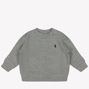 Ralph Lauren Baby Boys Sweater  Light Gray