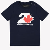 Dsquared2 Baby Jongens T-shirt Navy