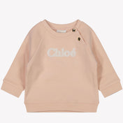 Chloe 女の赤ちゃんのセーターライトピンク