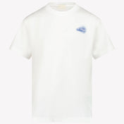 Off-White Kids Boys in T-Shirt White