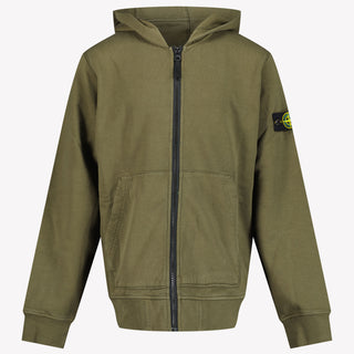 Stone Island Kinder Jongens Vest In Army