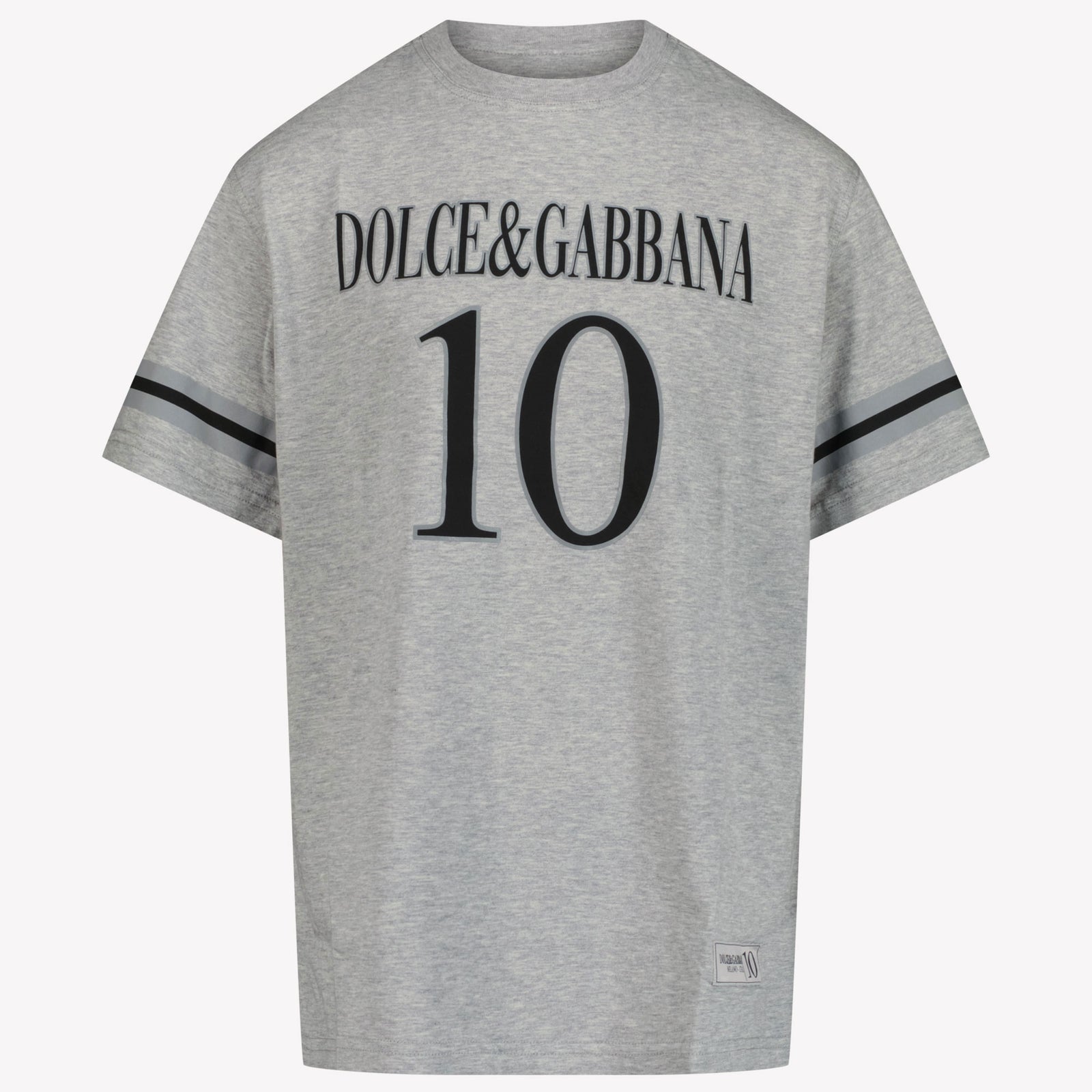 Dolce & Gabbana Kinder Jongens T-Shirt In Grijs