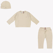 Tommy Hilfiger Baby Unisex Set Light Beige