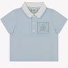 Fendi Baby Boys Polo Light Blue