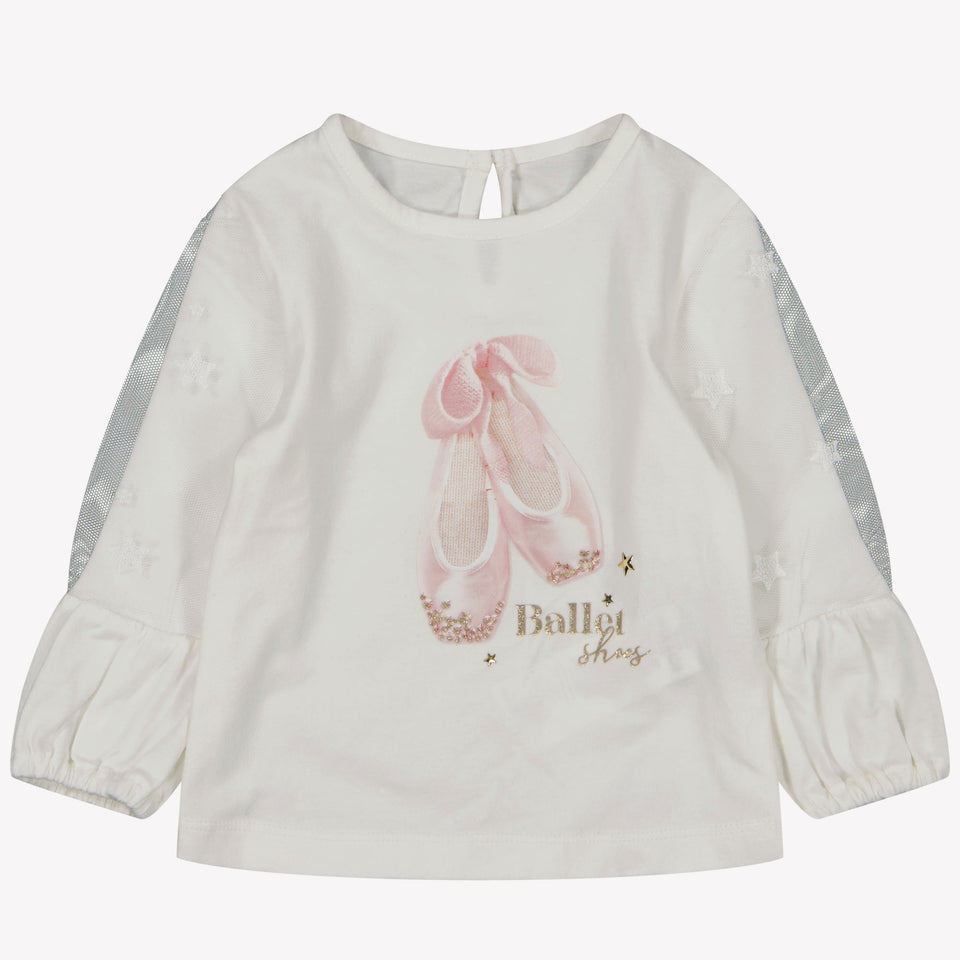 Lapin House Baby Girls T-Shirt OffWhite