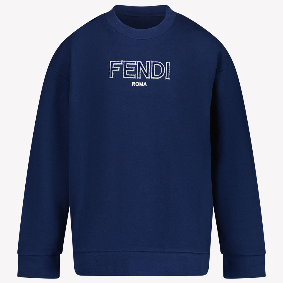 Fendi Unisex Sweater Navy