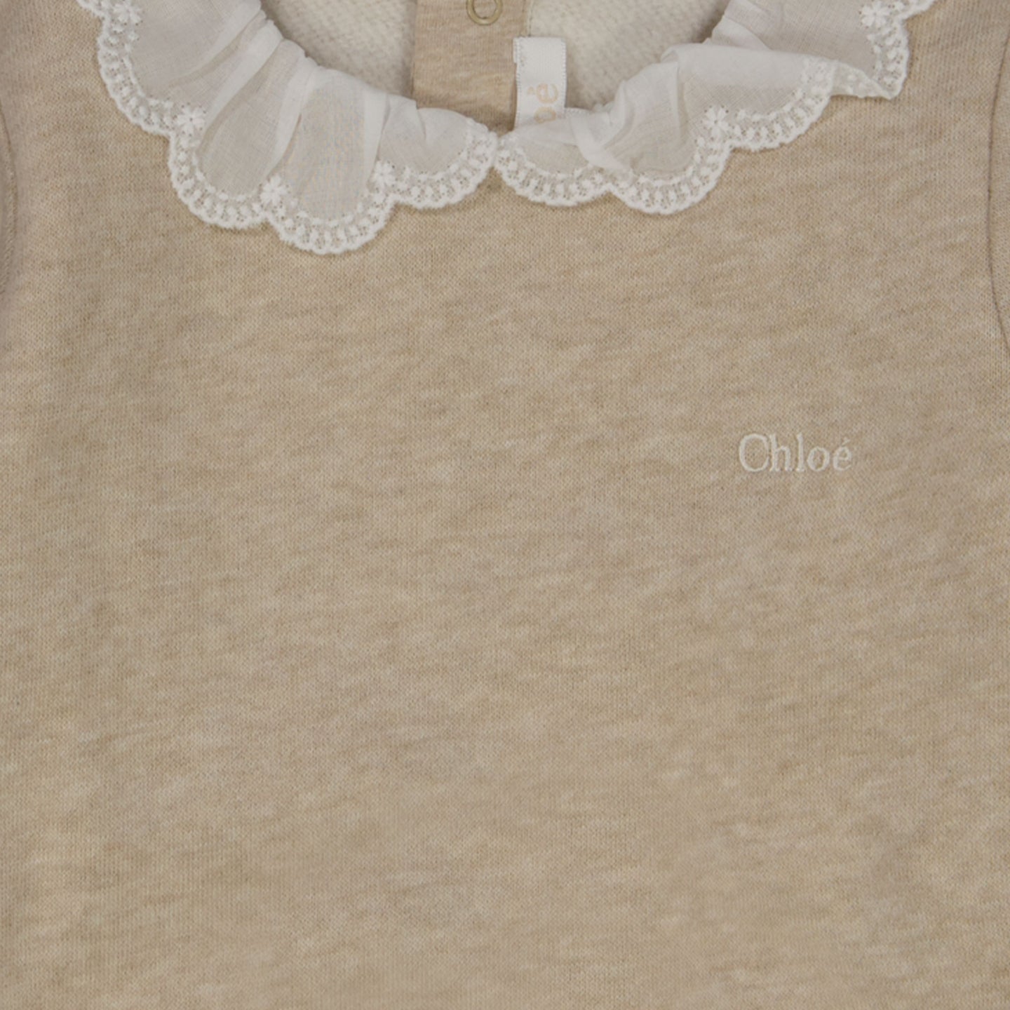 Chloé baby girls sweater Beige