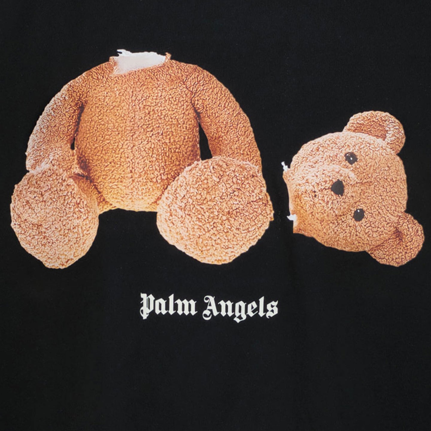 Palm Angels Kinder Jongens T-Shirt In Zwart