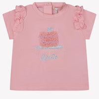 Liu Jo Baby Meisjes T-Shirt In Roze