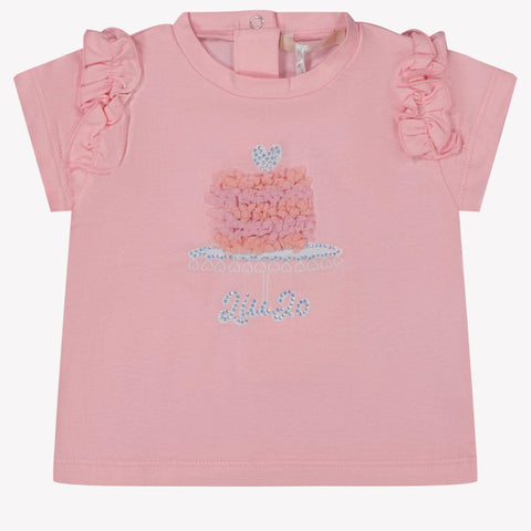 Liu Jo Baby Girls T-Shirt  Pink