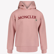 Moncler Girls Sweater Light Pink