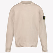 Stone Island Jongens Trui Beige