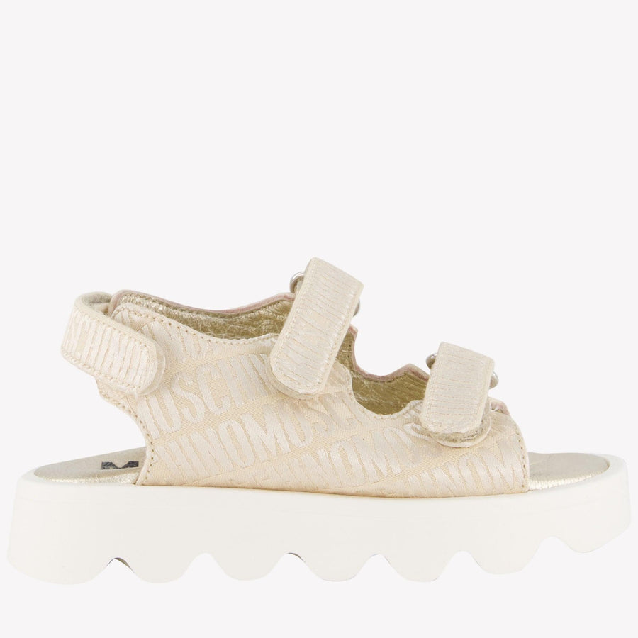 Moschino Unisex Sneakers  Beige