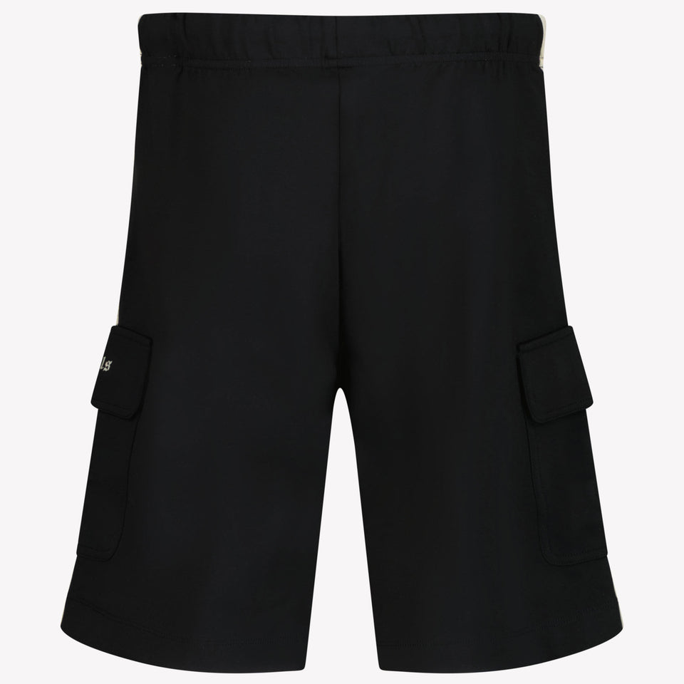 Palm Angels Kids Boys Shorts In Black