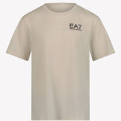EA7 キッズ Tシャツ ベージュ