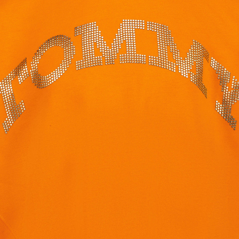 Tommy Hilfiger Meisjes Trui Oranje