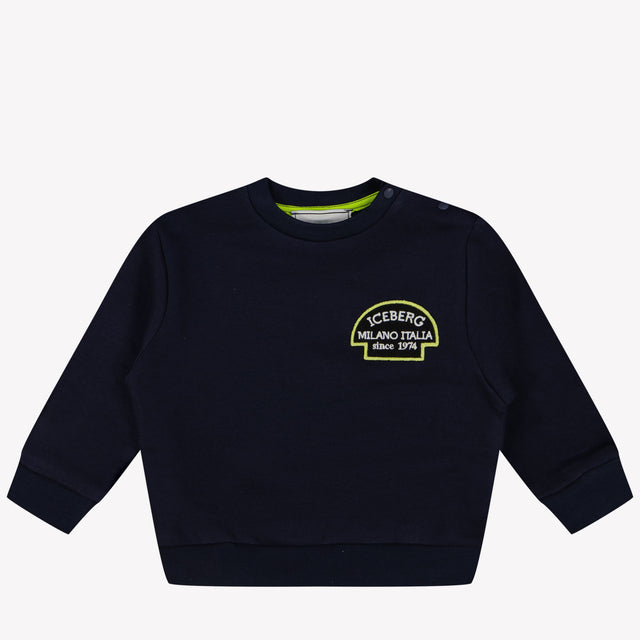 Iceberg Baby boys sweater Navy