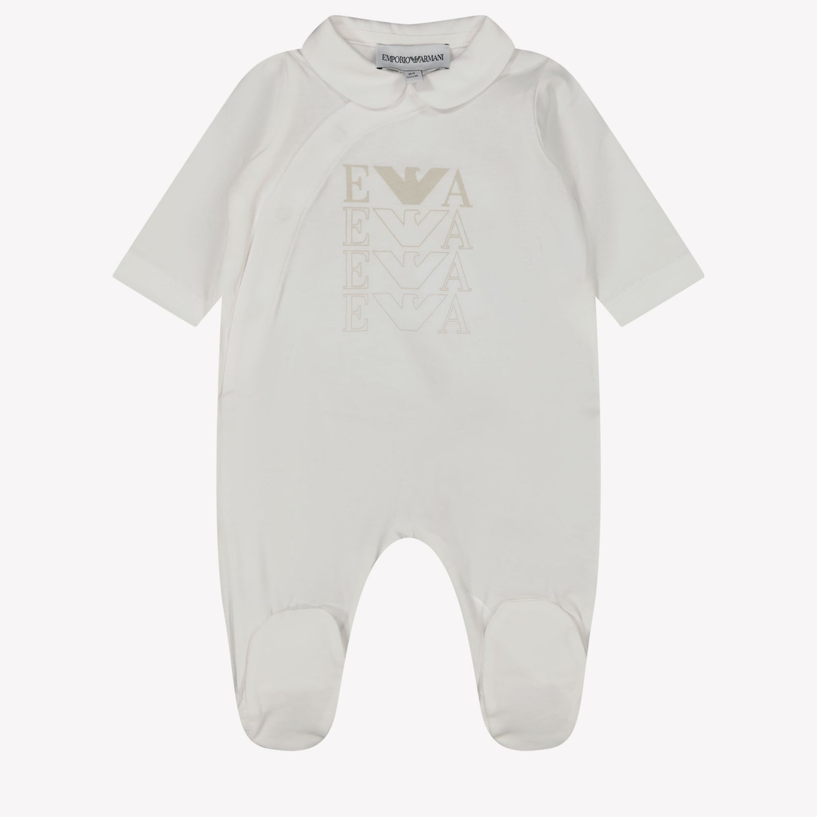 Armani Baby Boys Playsuit Beige