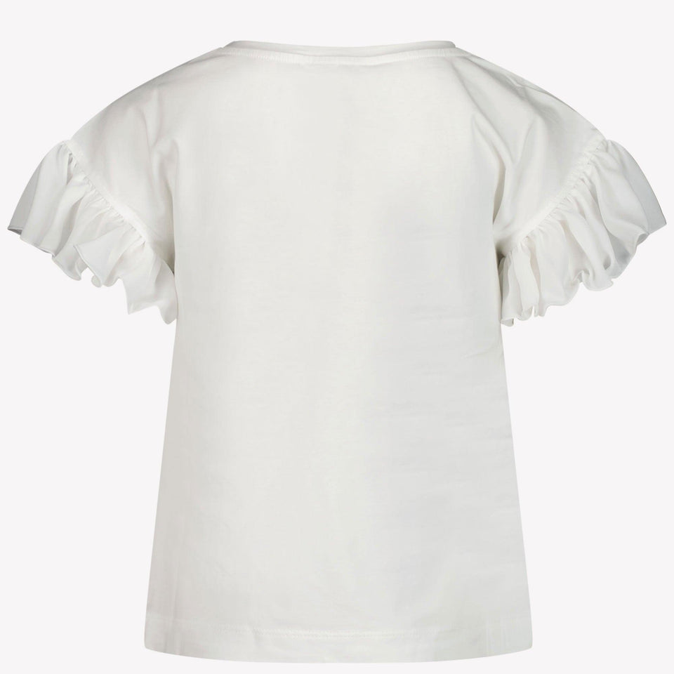 MonnaLisa Kids Girls in T-Shirt White