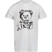 Moschino Kids Unisex T-Shirt White