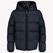 Moncler Mattan Jongens Winterjas Navy