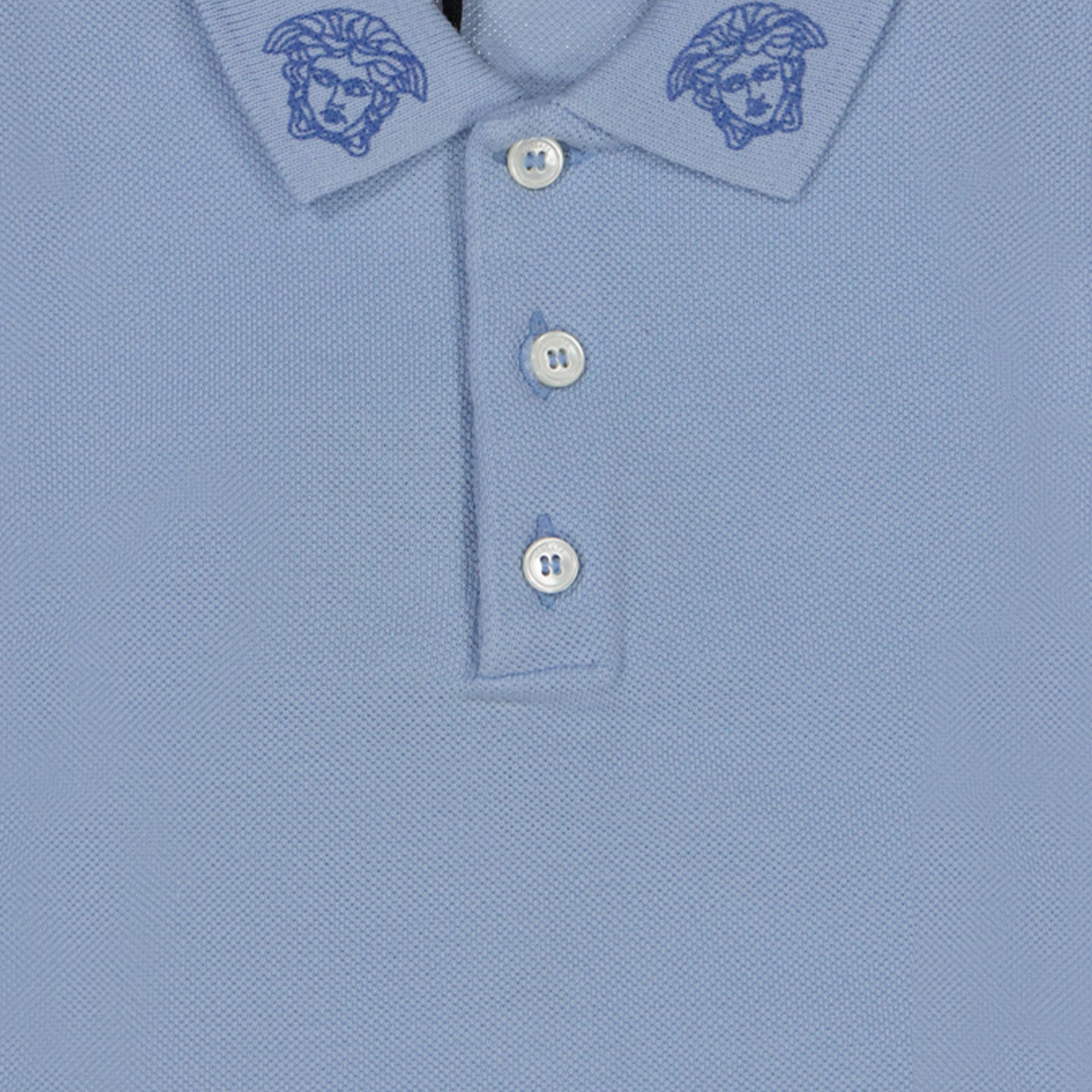 Versace Baby Jongens Polo Licht Blauw