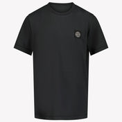 Stone Island Kids Boys in T-Shirt Anthracite