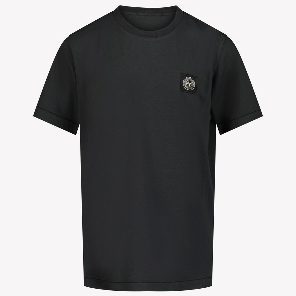 Stone Island Kids Boys in T-Shirt Anthracite