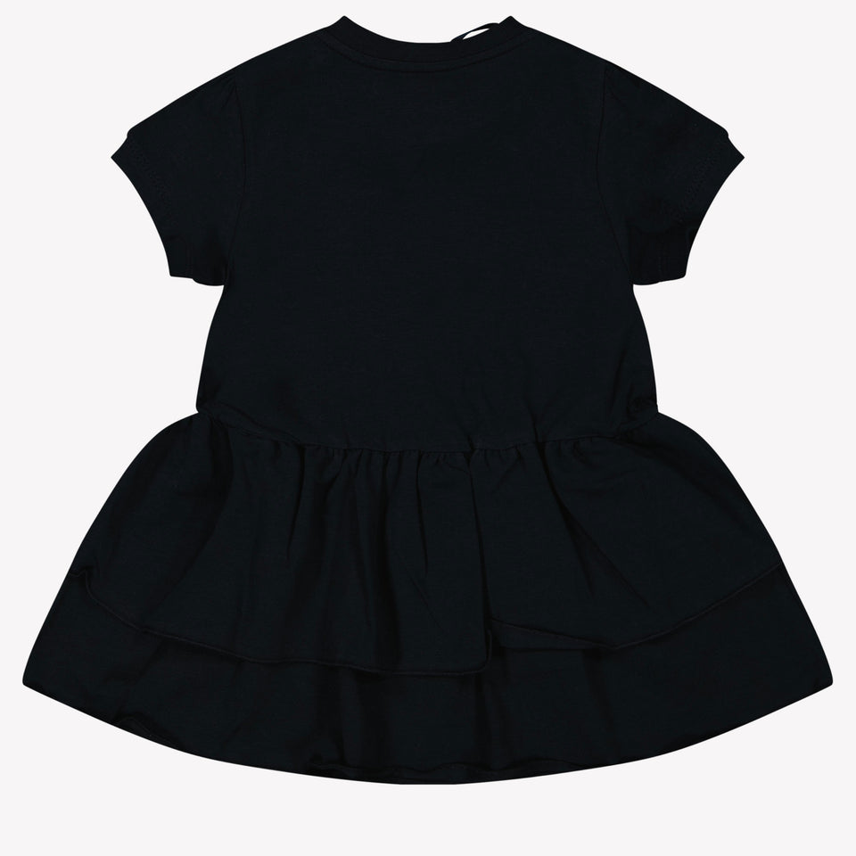 Moncler Baby Girls Dress In Navy