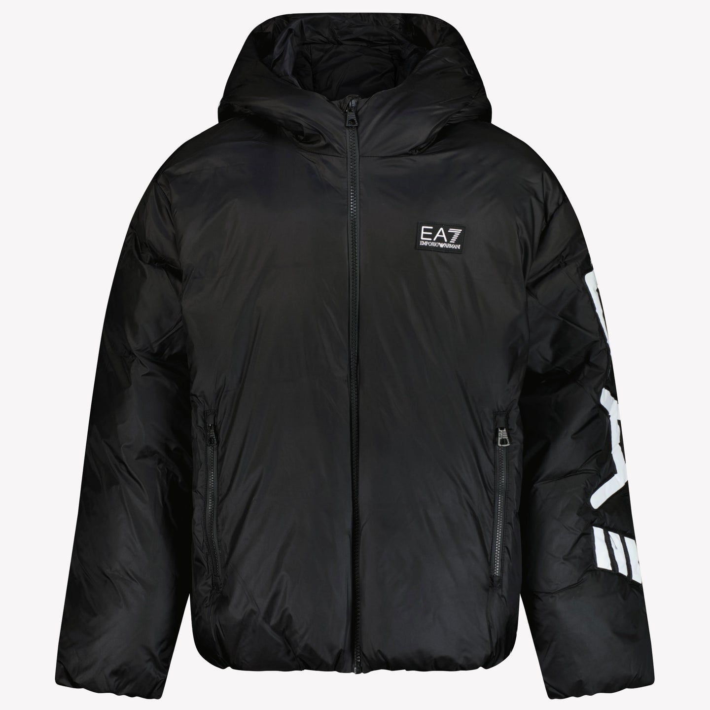 EA7 Boys Winter Jacket Black