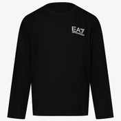 EA7 Jongens T-shirt Zwart